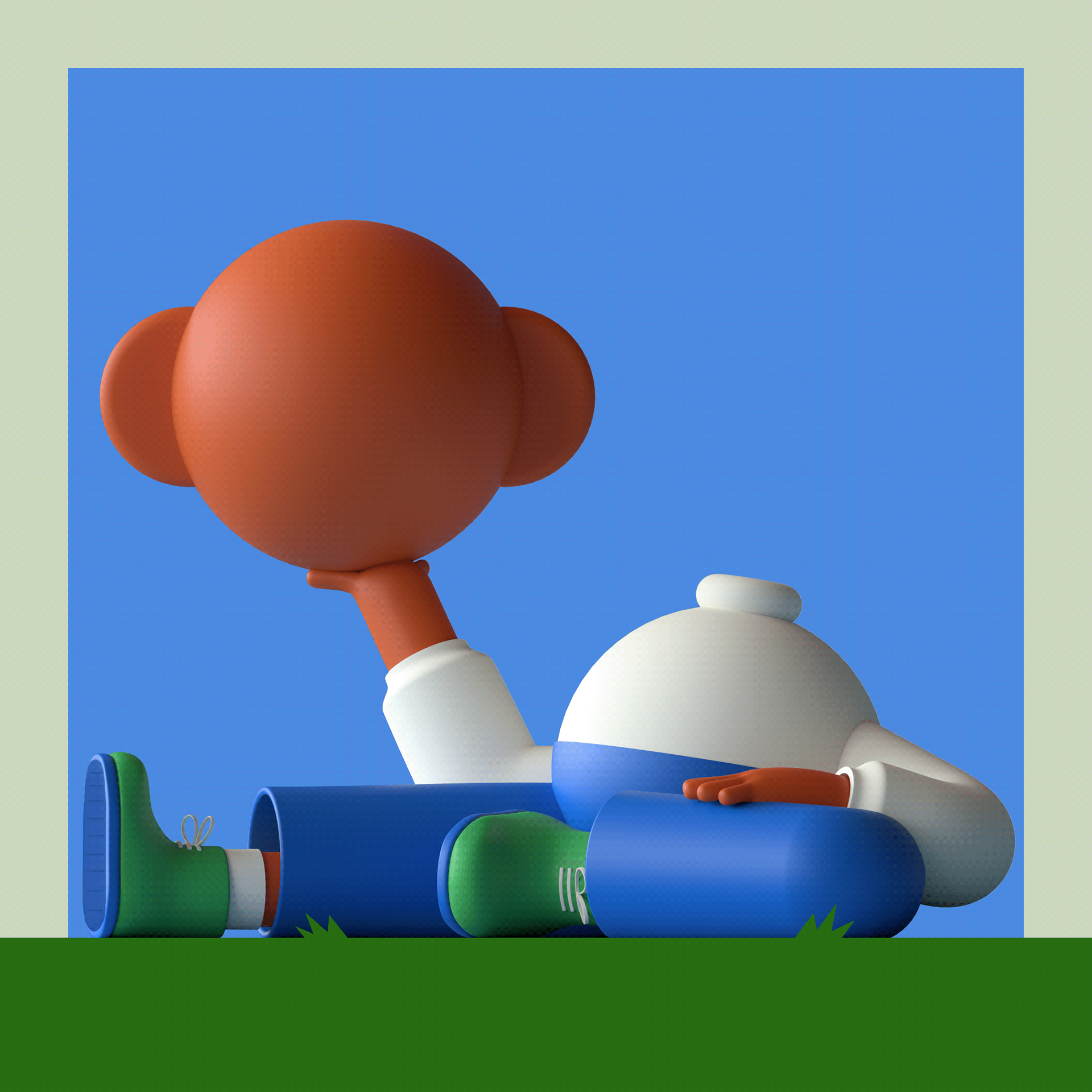 3D 3d art 3D Characters cesar pelizer characters cinema 4d Colourful (2).png