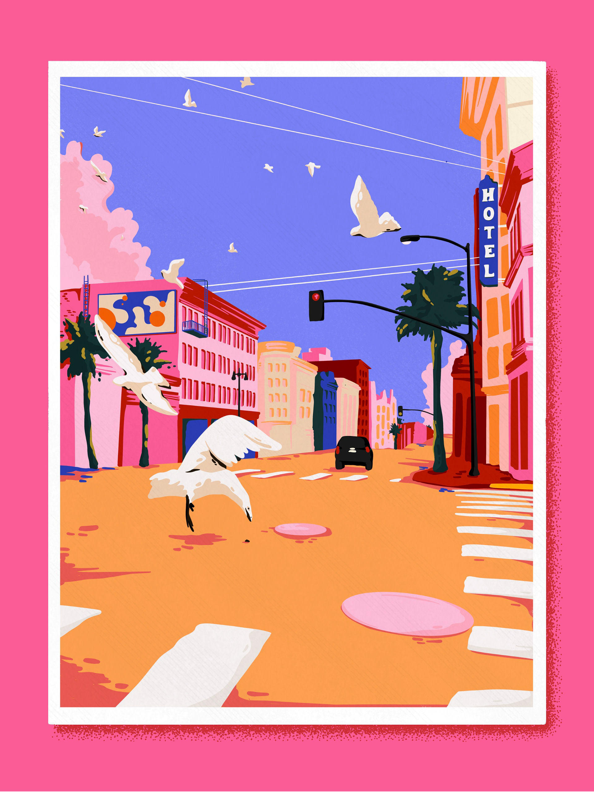2D art berlin colorful Digital Art  digital illustration ILLUSTRATION.jpg