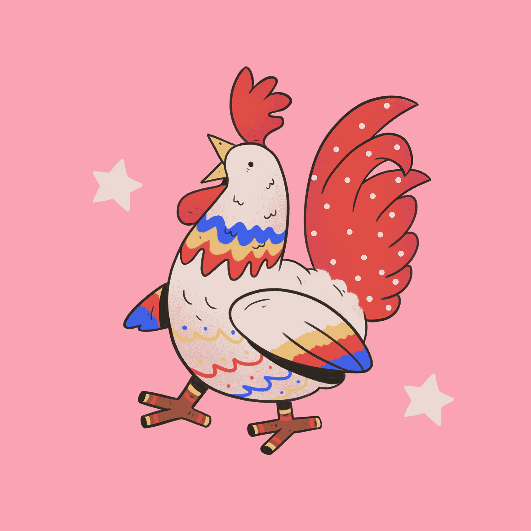 horse flag sounds peacock Rooster news star dragon birds lion (8).jpg