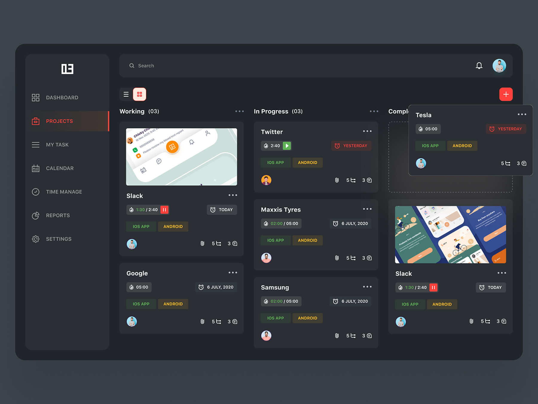社区人工归类网页 dashboard dashboard design design Project Project Management task task.jpg