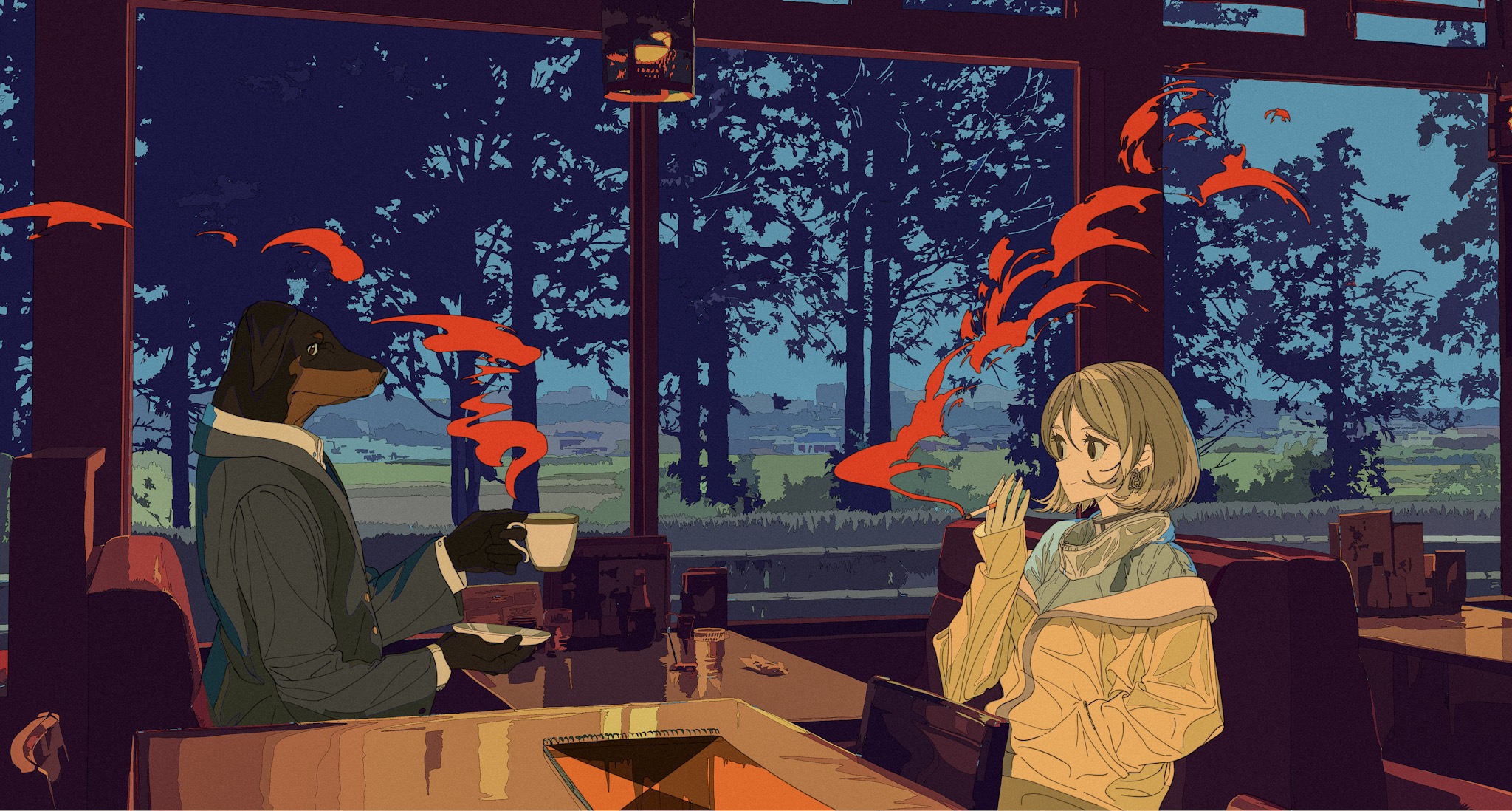 オリジナル c93表紙 - 焦茶的插画.jpg