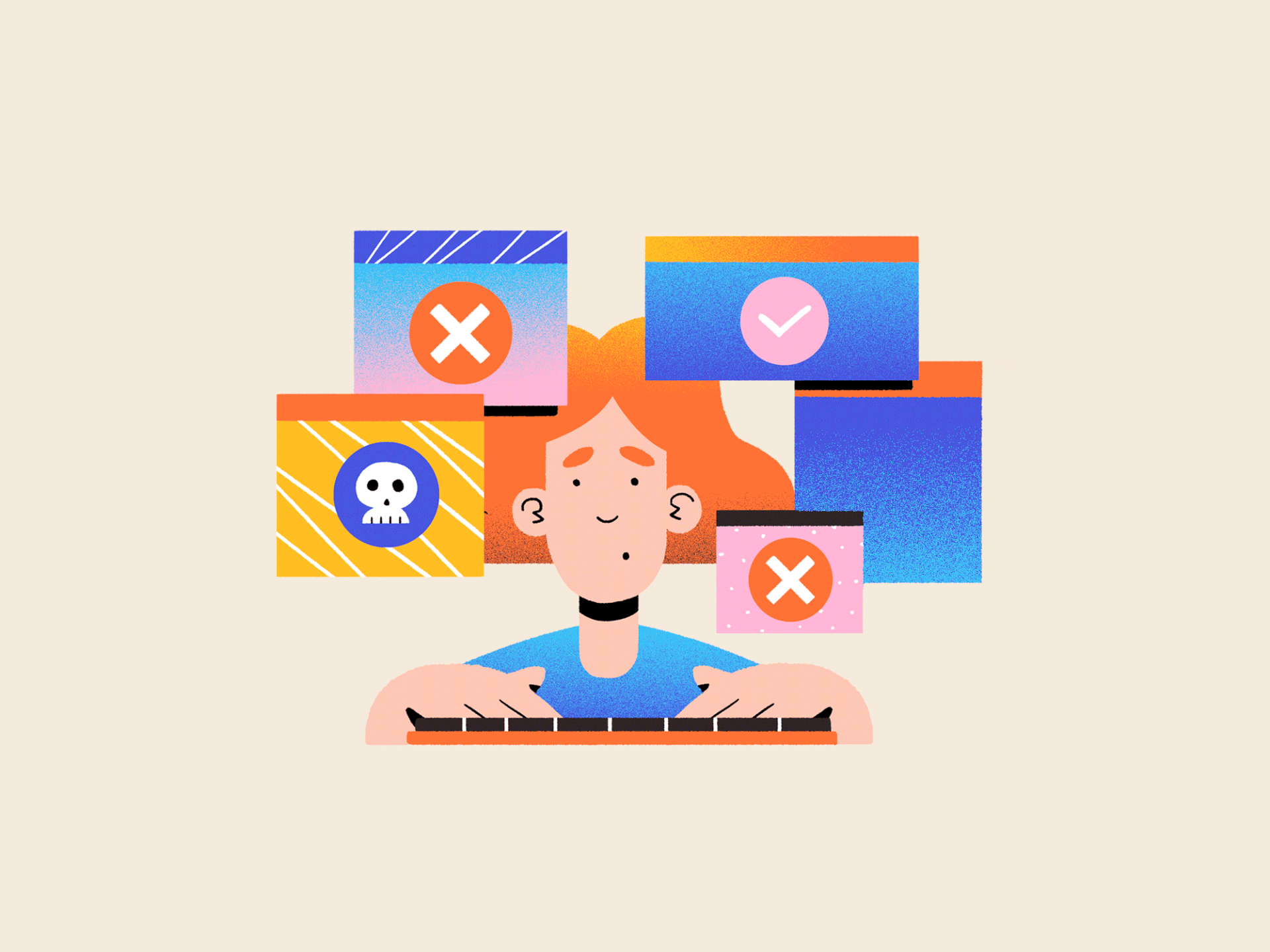 Adobe Blog Illustrations on Behance.gif