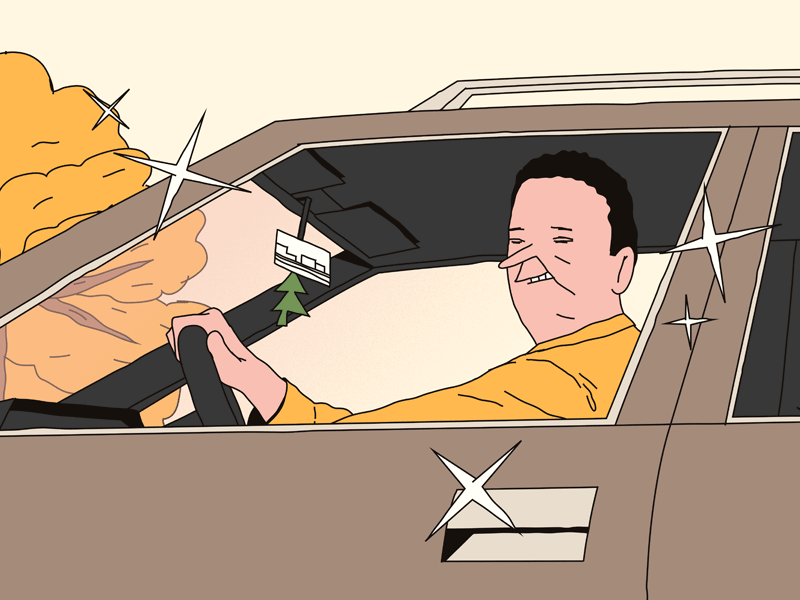 MUBI Carwash TV Ad ad animation bird campaign carwash city illustratio.png
