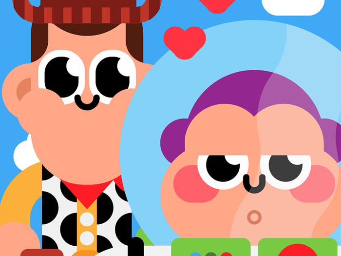 Best friends for life iPhone wallpaper buzz buzz lightyear character c.png