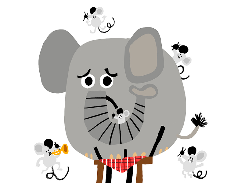 Squeak Squeak! book cute drawing elephant friendly fun illustration il.jpg