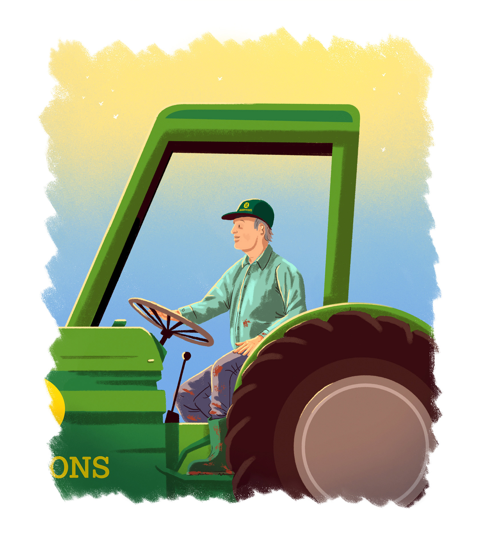 Mural Supermarket Food  ILLUSTRATION  illustrated advert farming veget (3).jpg