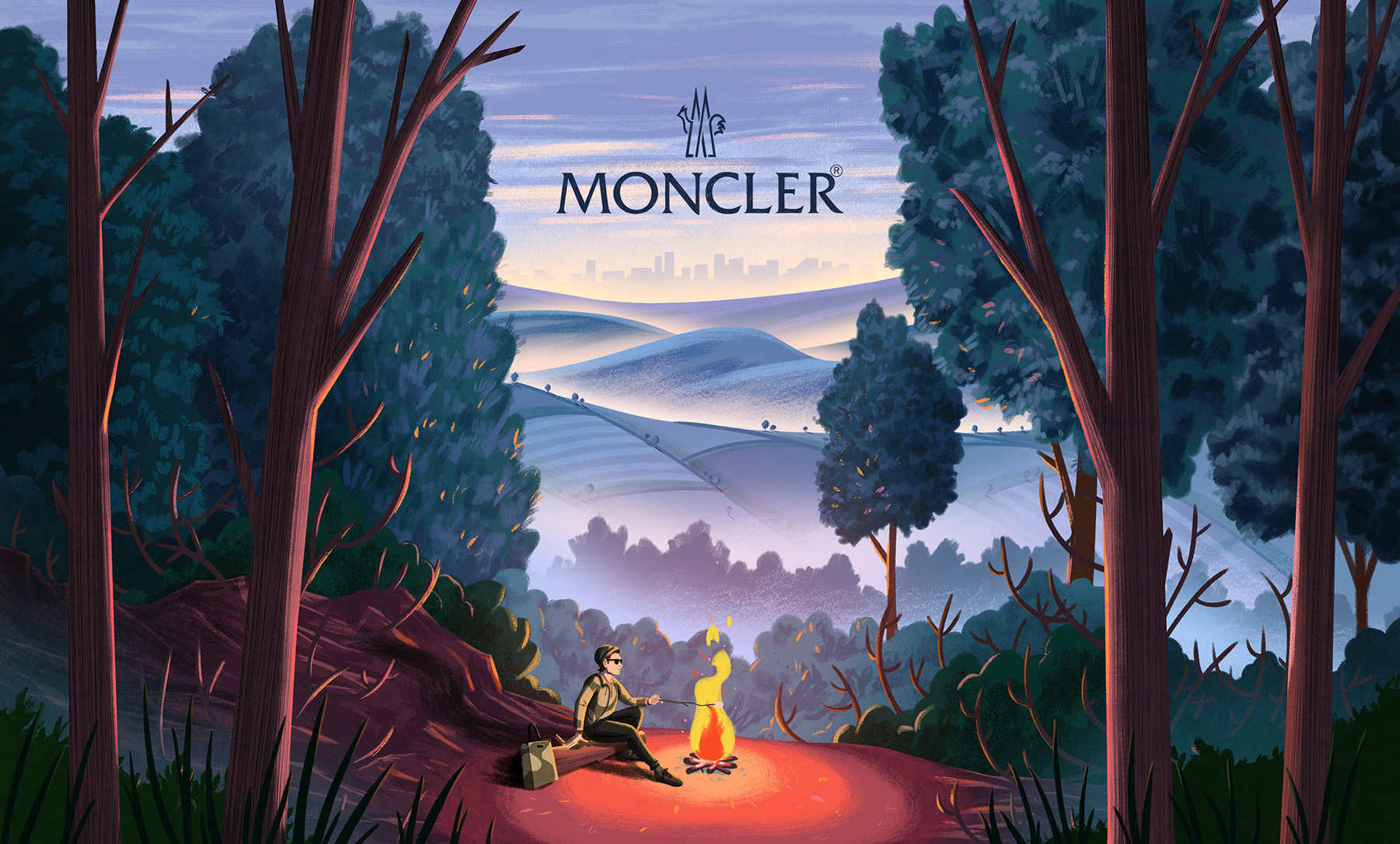moncler Clothing Fashion  ILLUSTRATION  gif animation  animated jacket.jpg