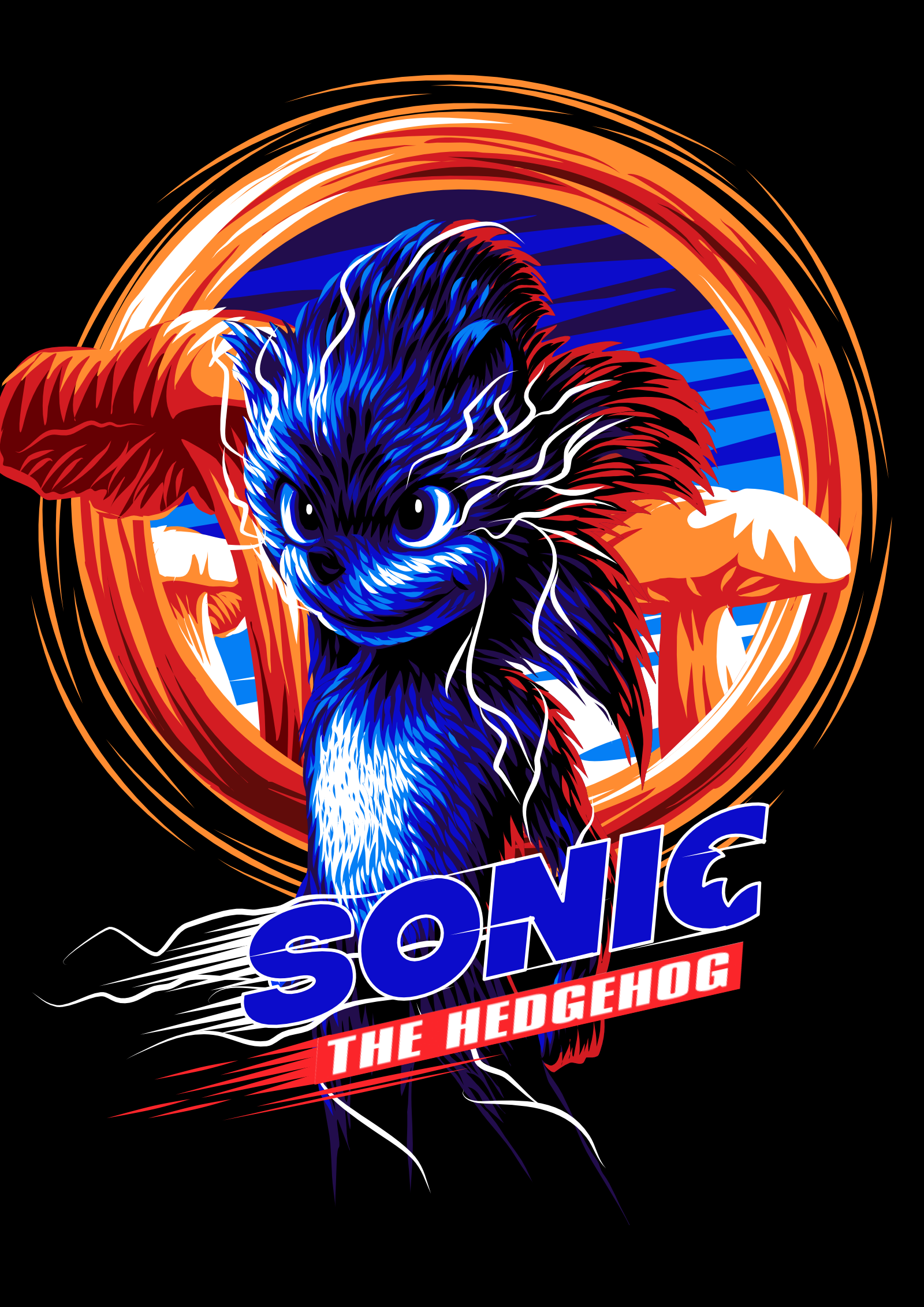 Sonic The Hedgehog official alternative movie poster-3.png