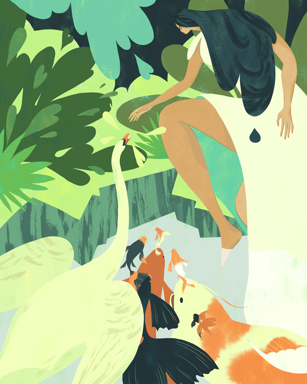 birds koi swan environment mythological women.jpg