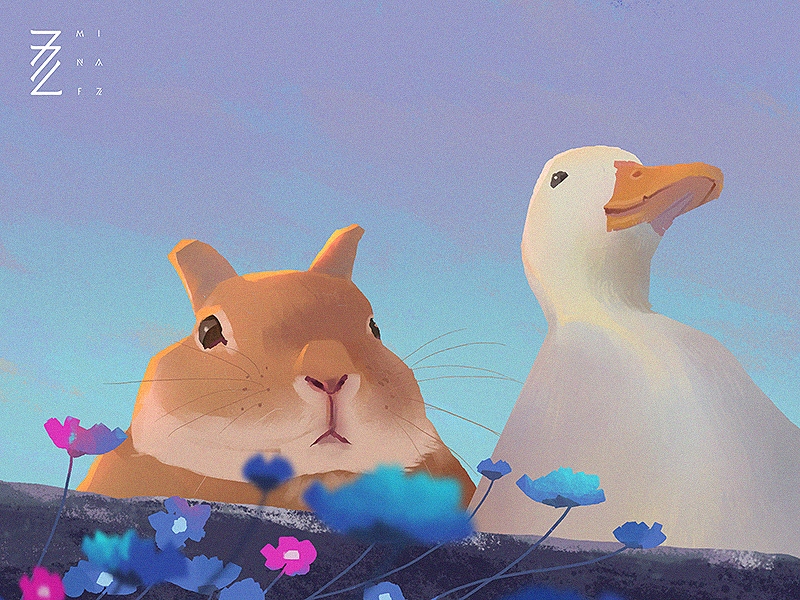 6-8月速涂总结插画创作习作风绽 - 原创作品 - 站酷 ZCOOL (27).jpg