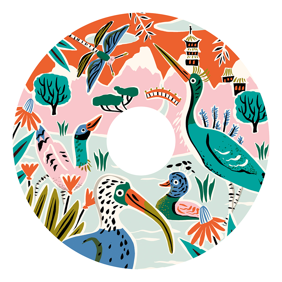 wheel chair wheelchair wheel wheels bird birds Bird Illustration birds.jpg