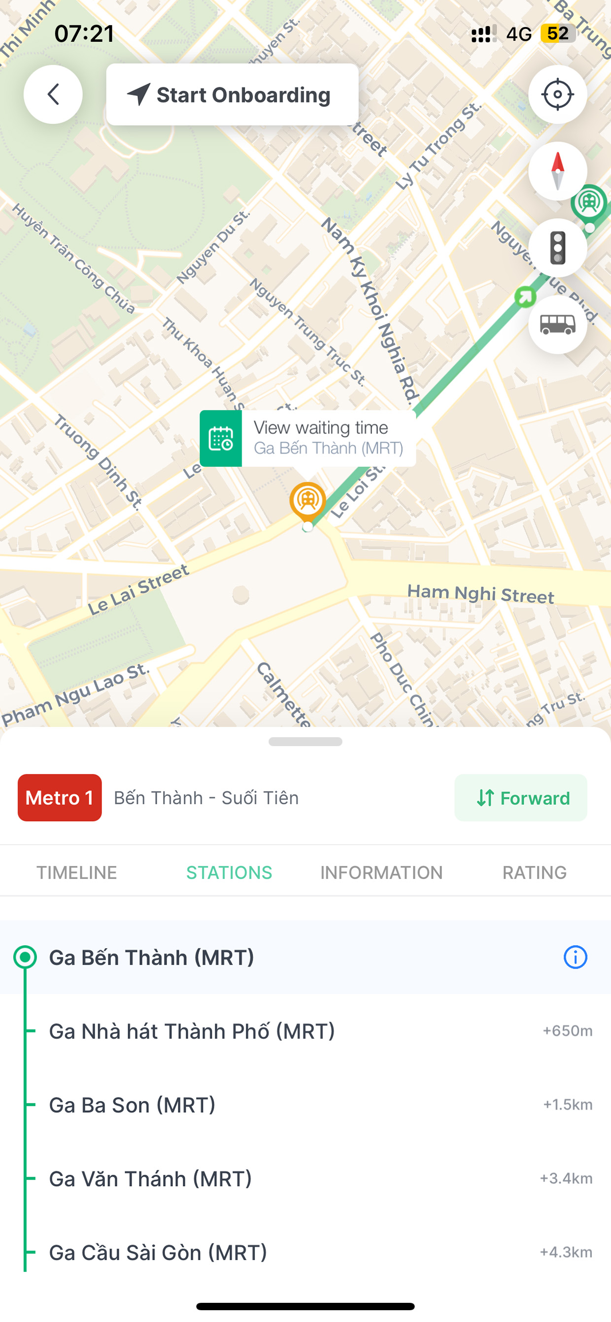 地铁1号线站点地图详情