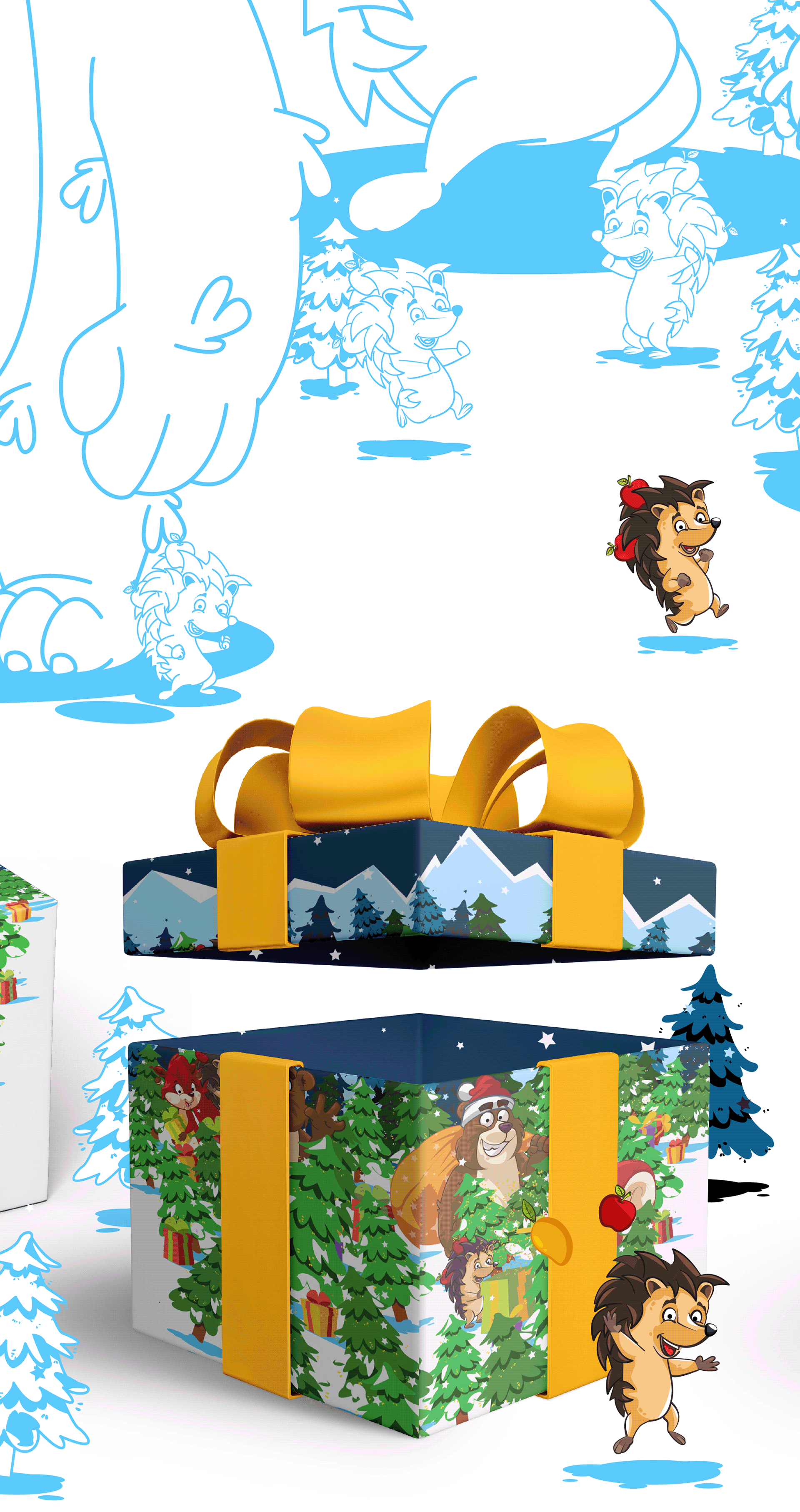 adobeillustrator animals cartoon Character vector vectorart (4).png