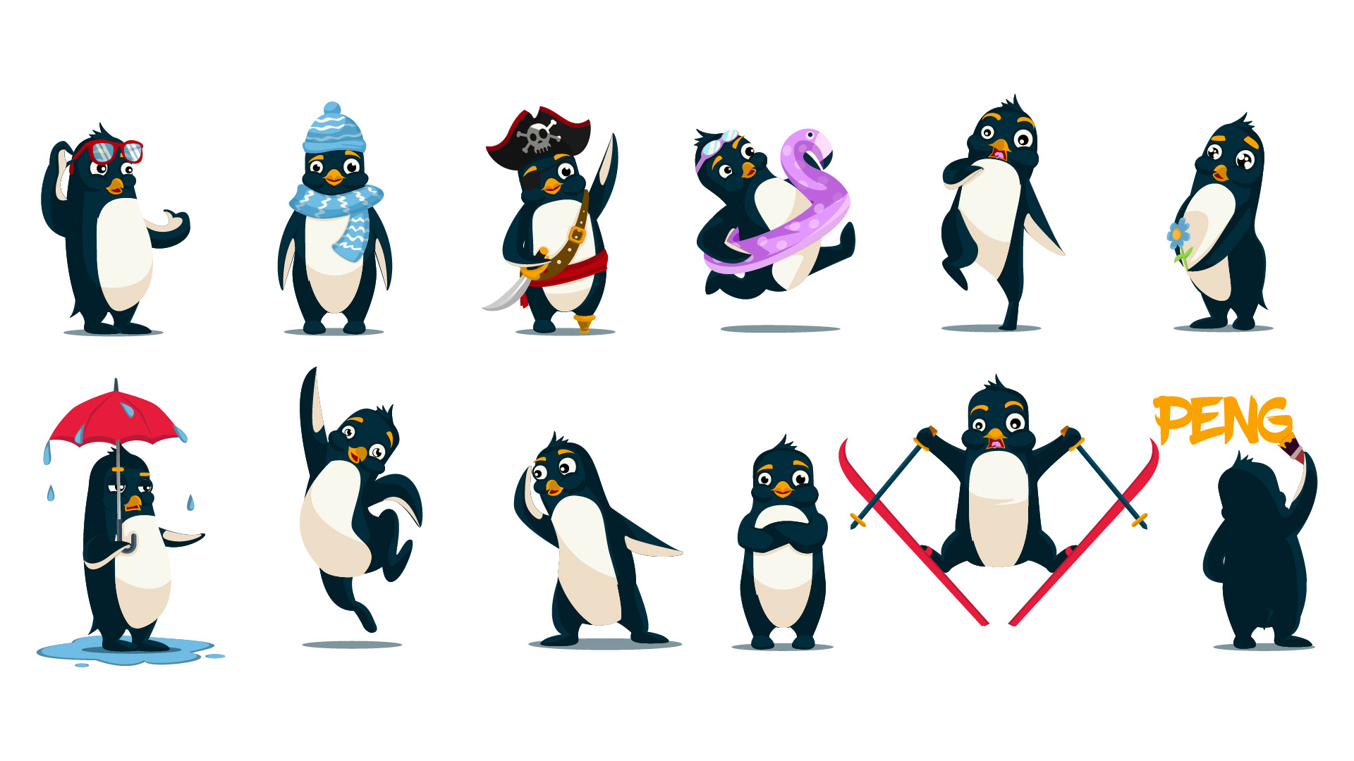 Character snake dragon penguin capybara giraffe monster businessman be (5).jpg