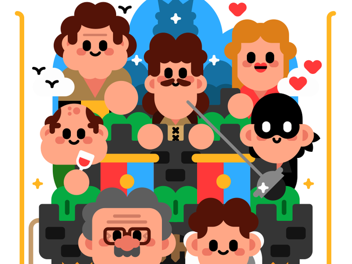 The Princess Bride bride characters cinepolis cute fun illustration ki.png