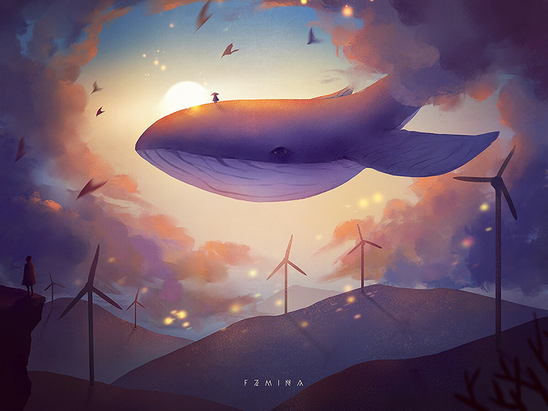 1-3月份插画总结插画创作习作风绽 - 原创作品 - 站酷 ZCOOL.png