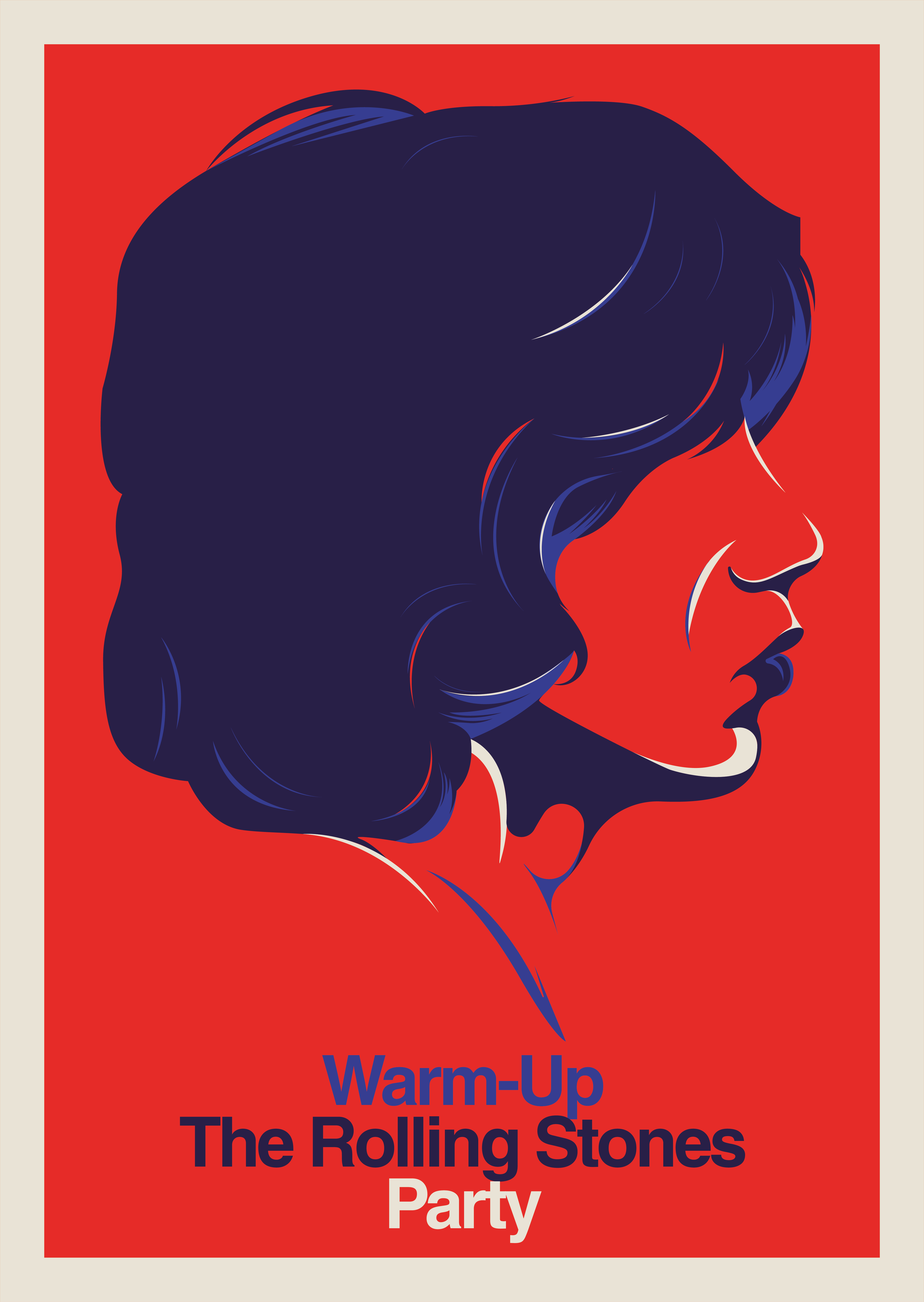 Wonder Years poster rave Space  Bowie music vintage red blue red white (3).png