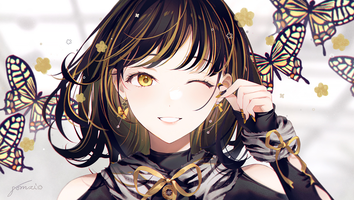 オリジナル Swallowtail Butterfly - gomzi的插画.jpg