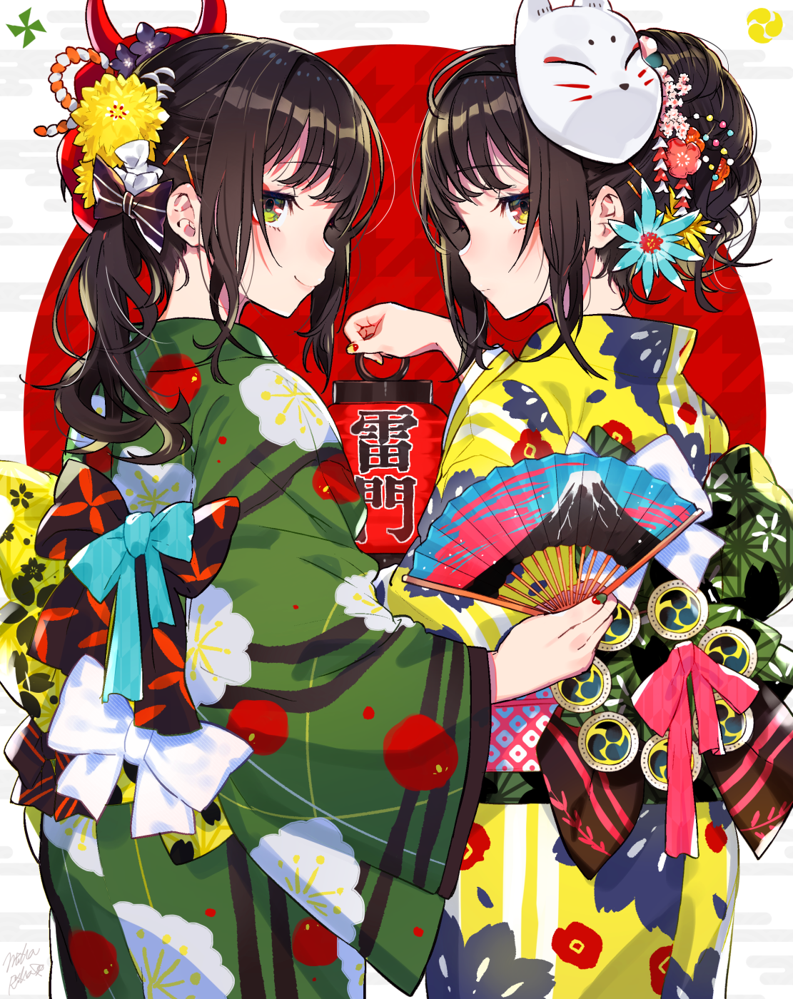 オリジナル 浅草娘 - Mika Pikazo的插画.png