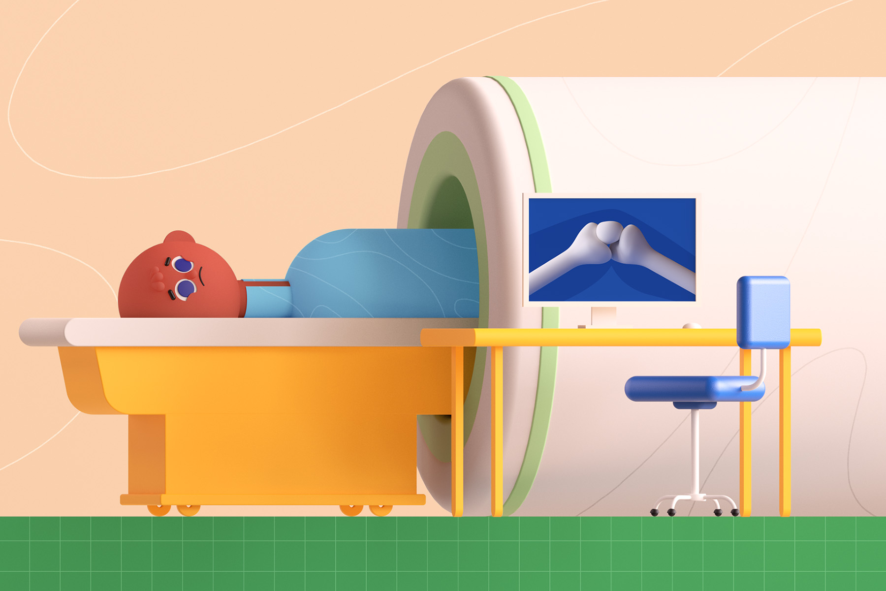 ILLUSTRATION  gif loop Character design  cesar pelizer cinema 4d 3D Ch (6).jpg