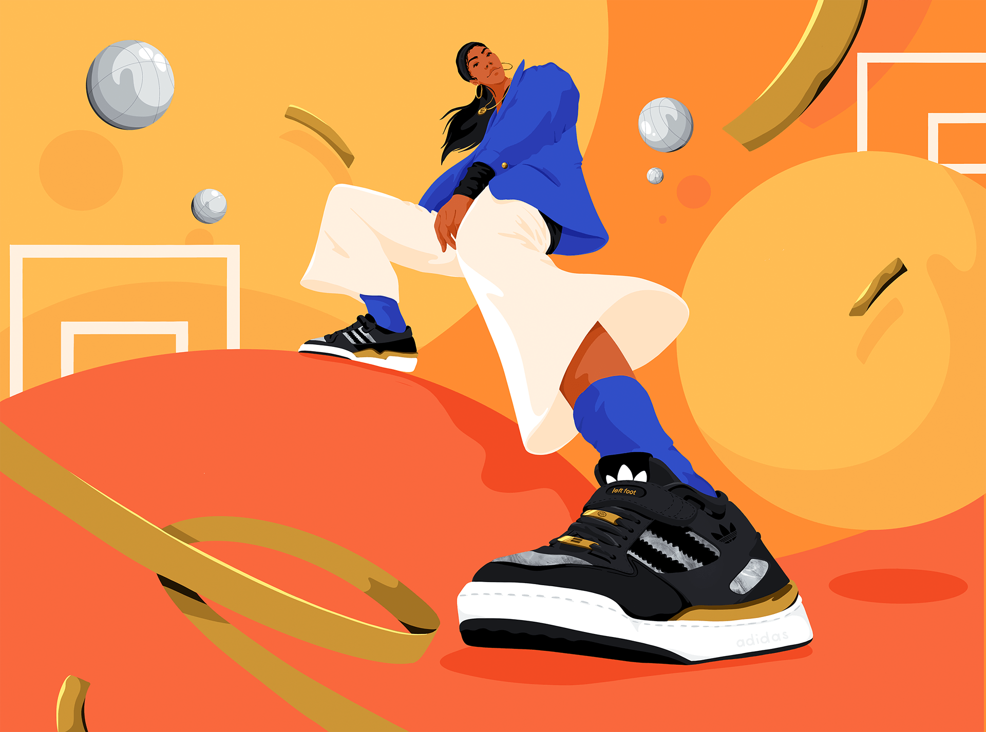 adidas adidas originals basketball Digital Art  digital illustration e (4).png
