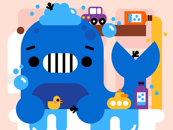 Bathing time animal bright cute illustration kids kids illustration ve.png