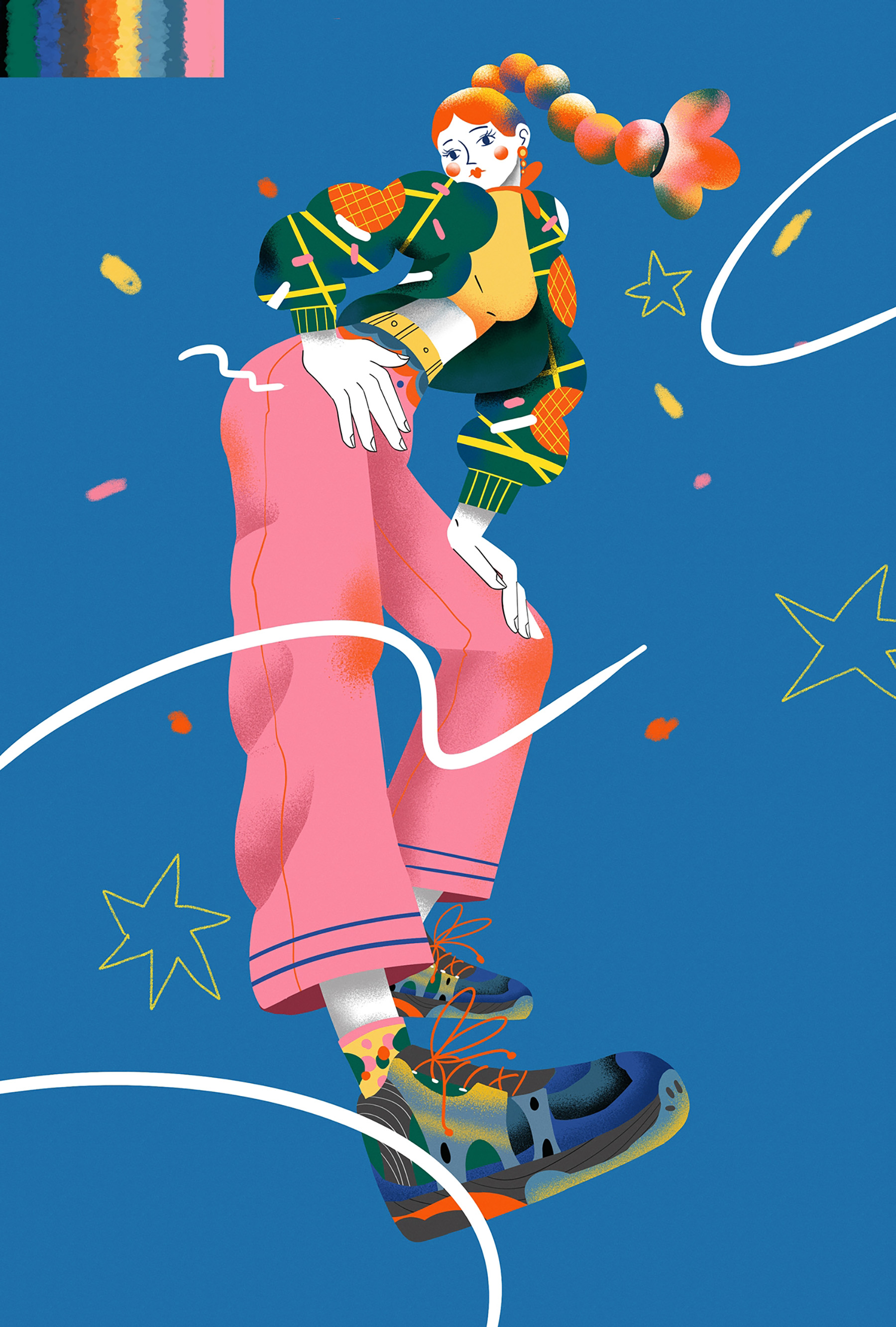 每日一涂（1-9）插画新锐潮流插画venmen - 原创作品 - 站酷 ZCOOL (3).jpg