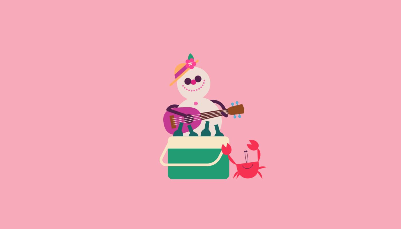 beach Christmas Holiday new year santa xmas (5).gif