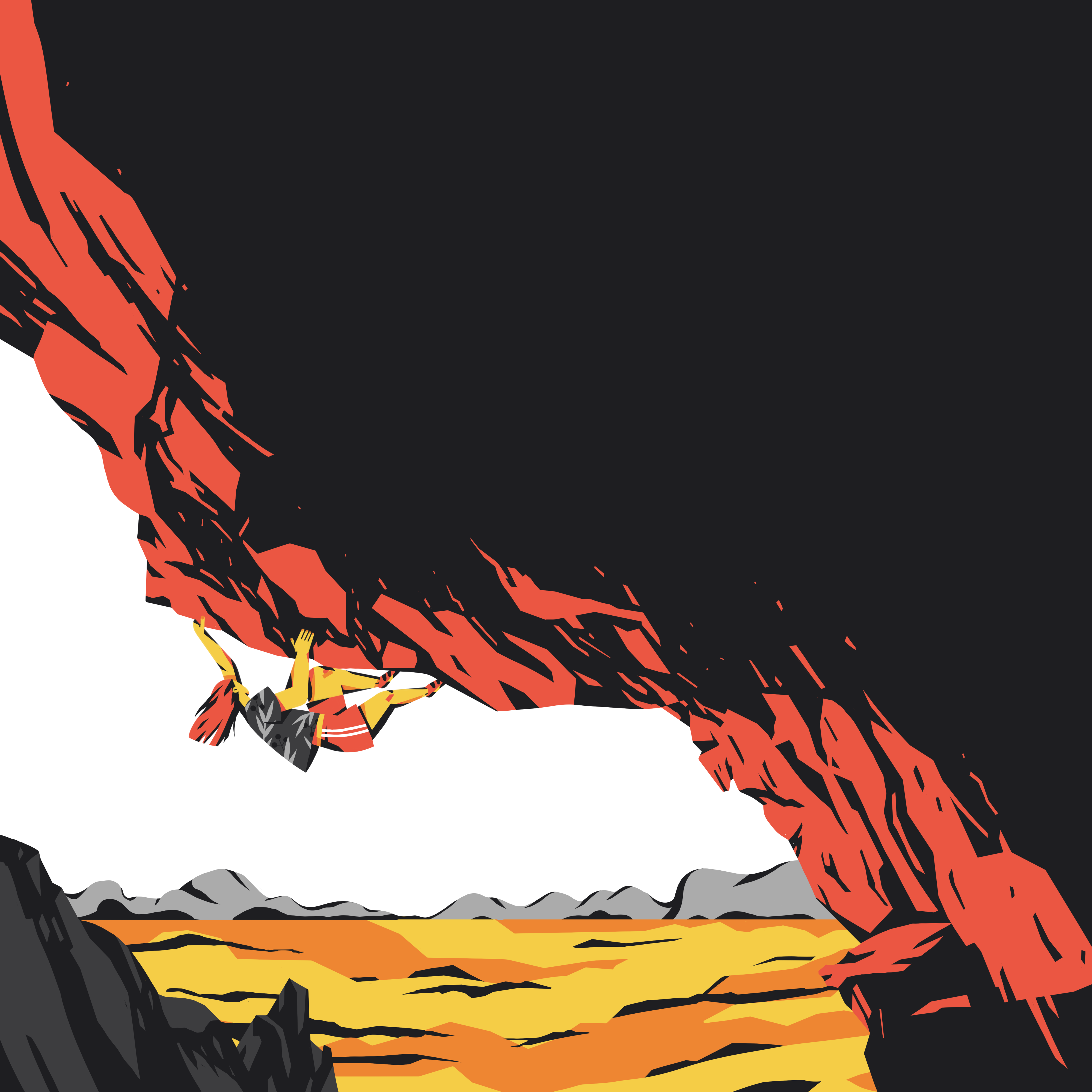 ILLUSTRATION  sports app design ui ux characters bouldering slackline.png