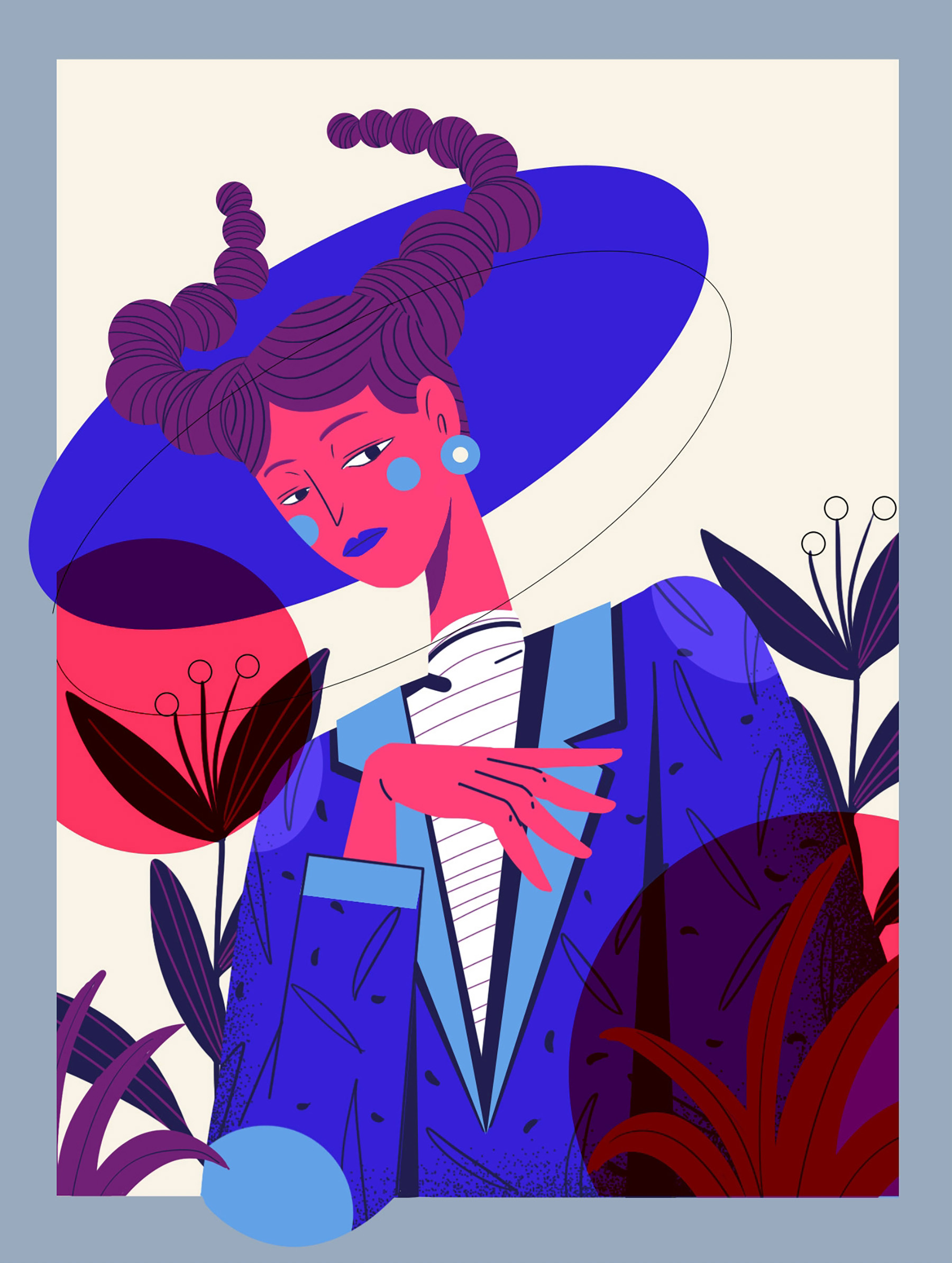 ILLUSTRATION  人物 几何 时尚人物-2.jpg