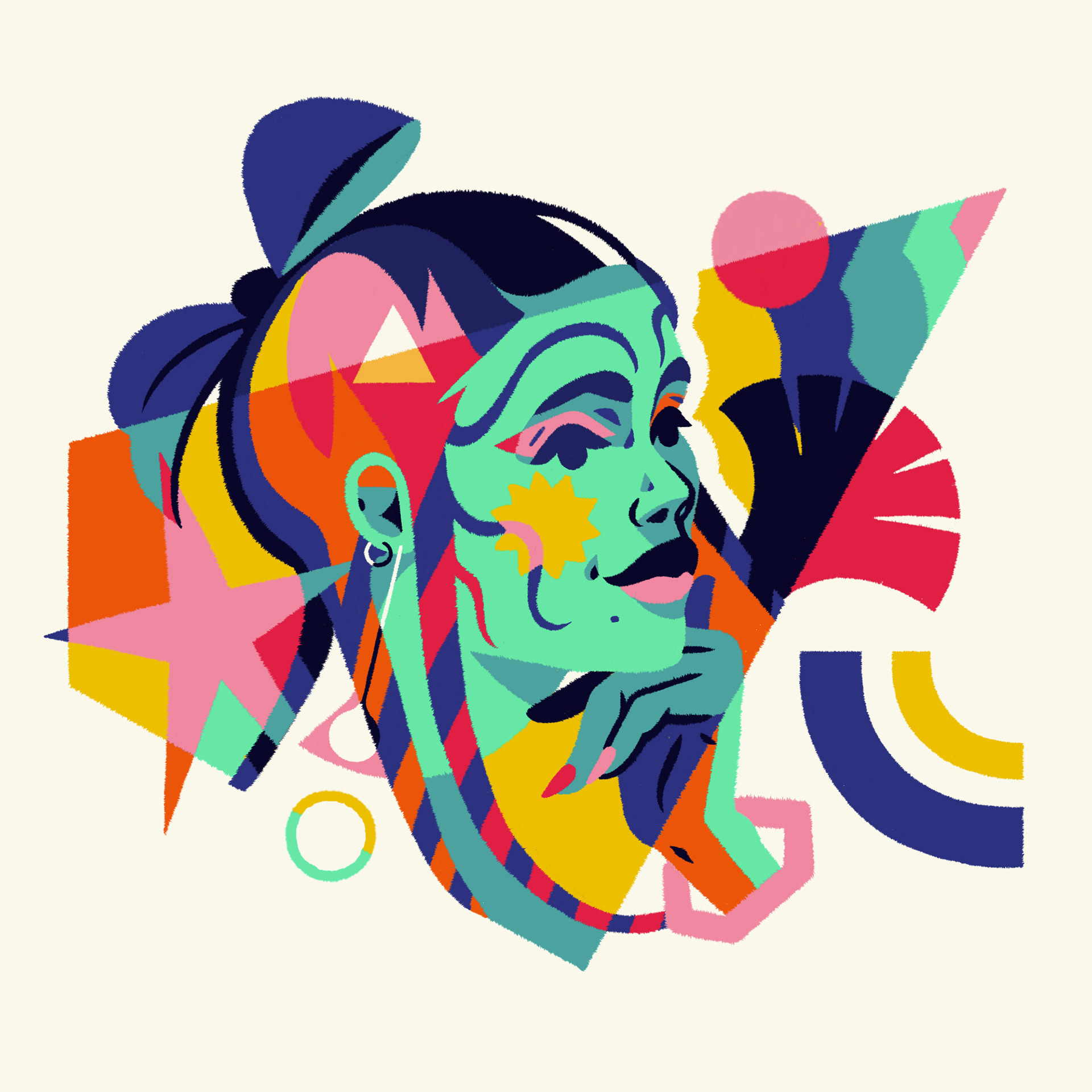 art geometry ilustration Latin Tropical ilustracion (2).jpg