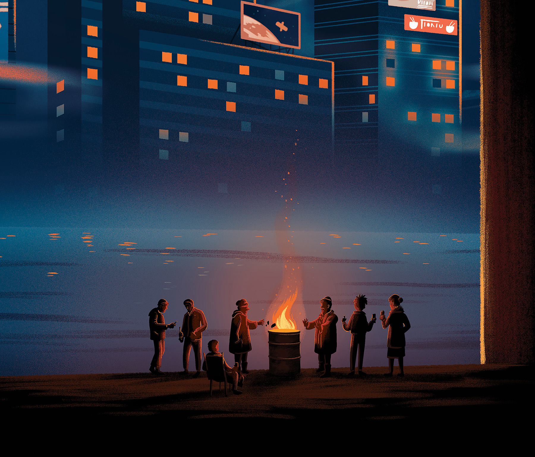 ILLUSTRATION  Magazine Cover parisianer new yorker Digital Art  photos (2).jpg