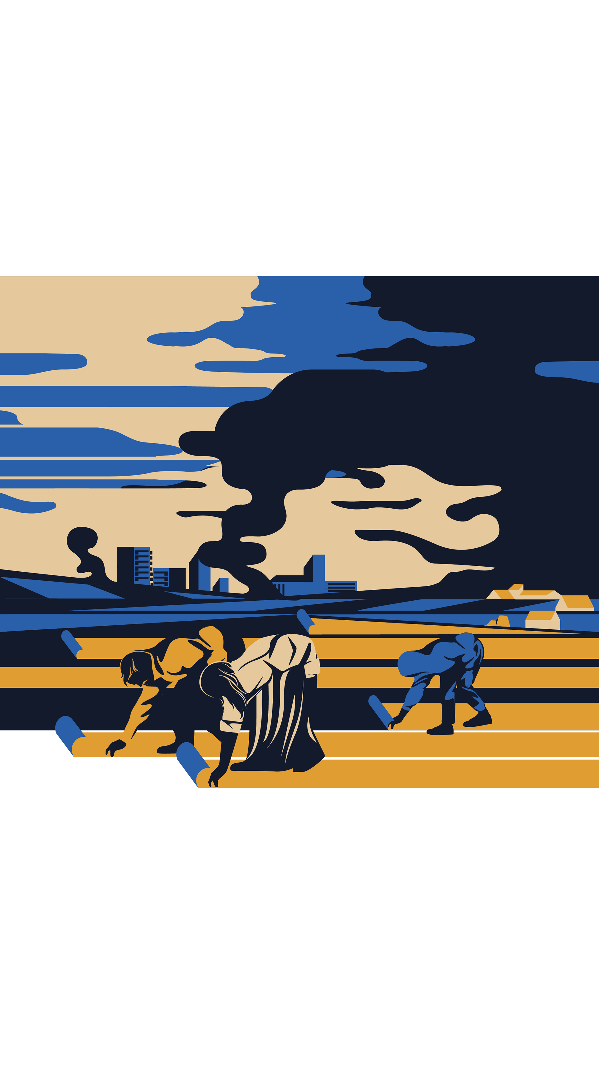 blue cover editorial design  magazine nyt NYT Book Review ukraine ukra.png
