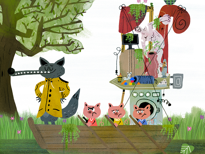 The Big Bad Wolf book colour draw drawing fun illustration illustrator.jpg