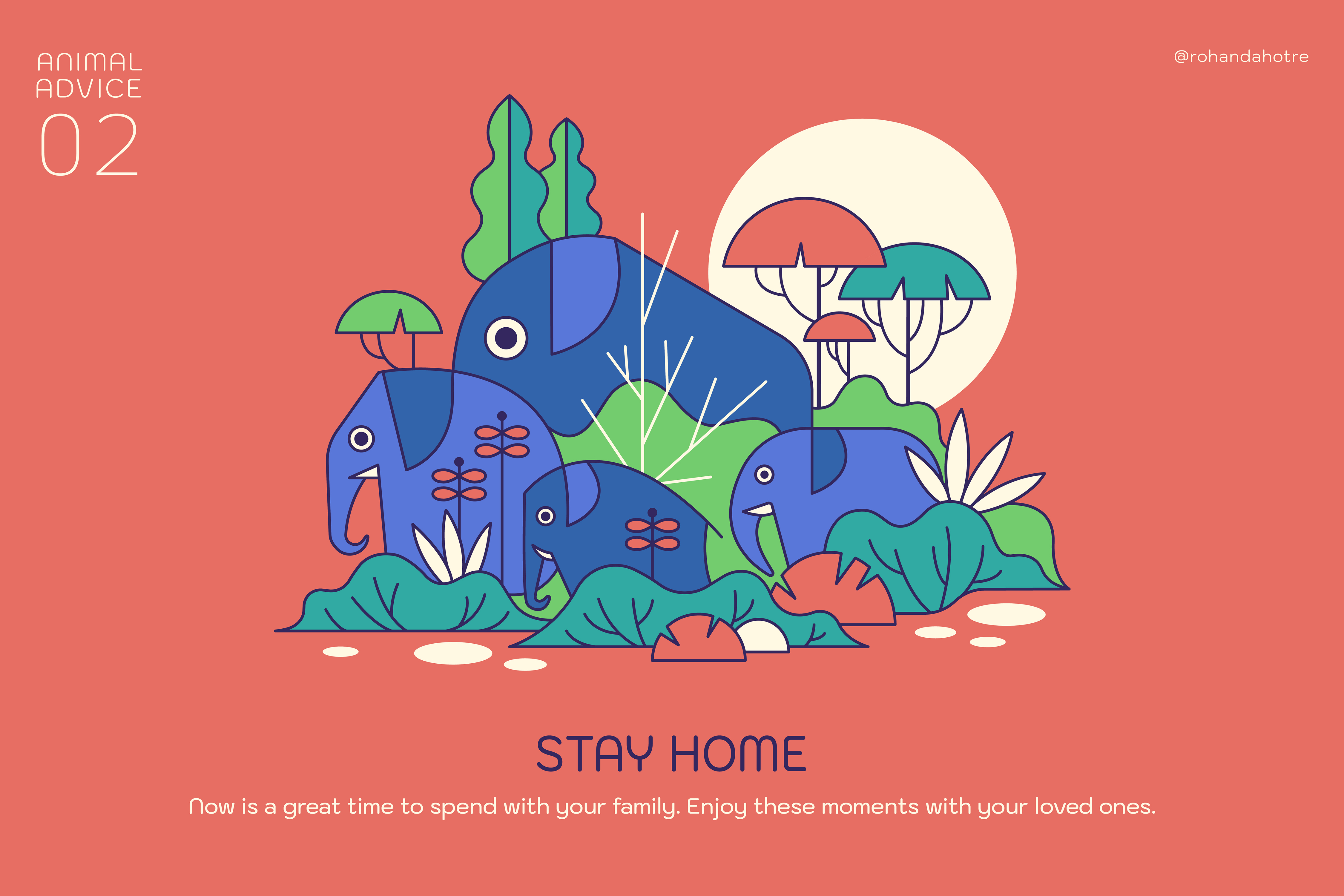 animal habitat Corona Vaccine endangered species graphic minimal art w (2).jpg