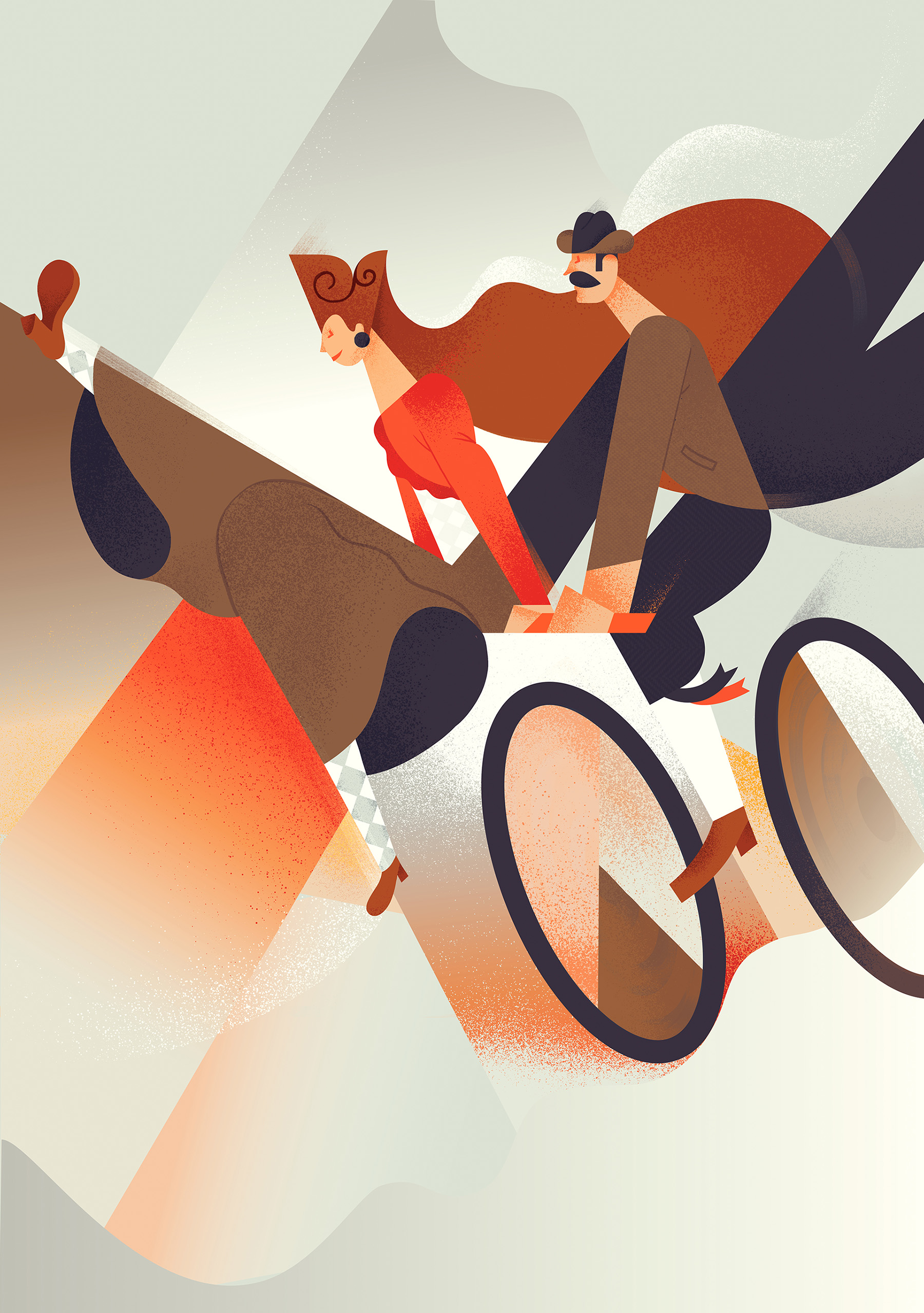 art deco characters ILLUSTRATION  sports city eco friendly Love UrbanL (2).jpg