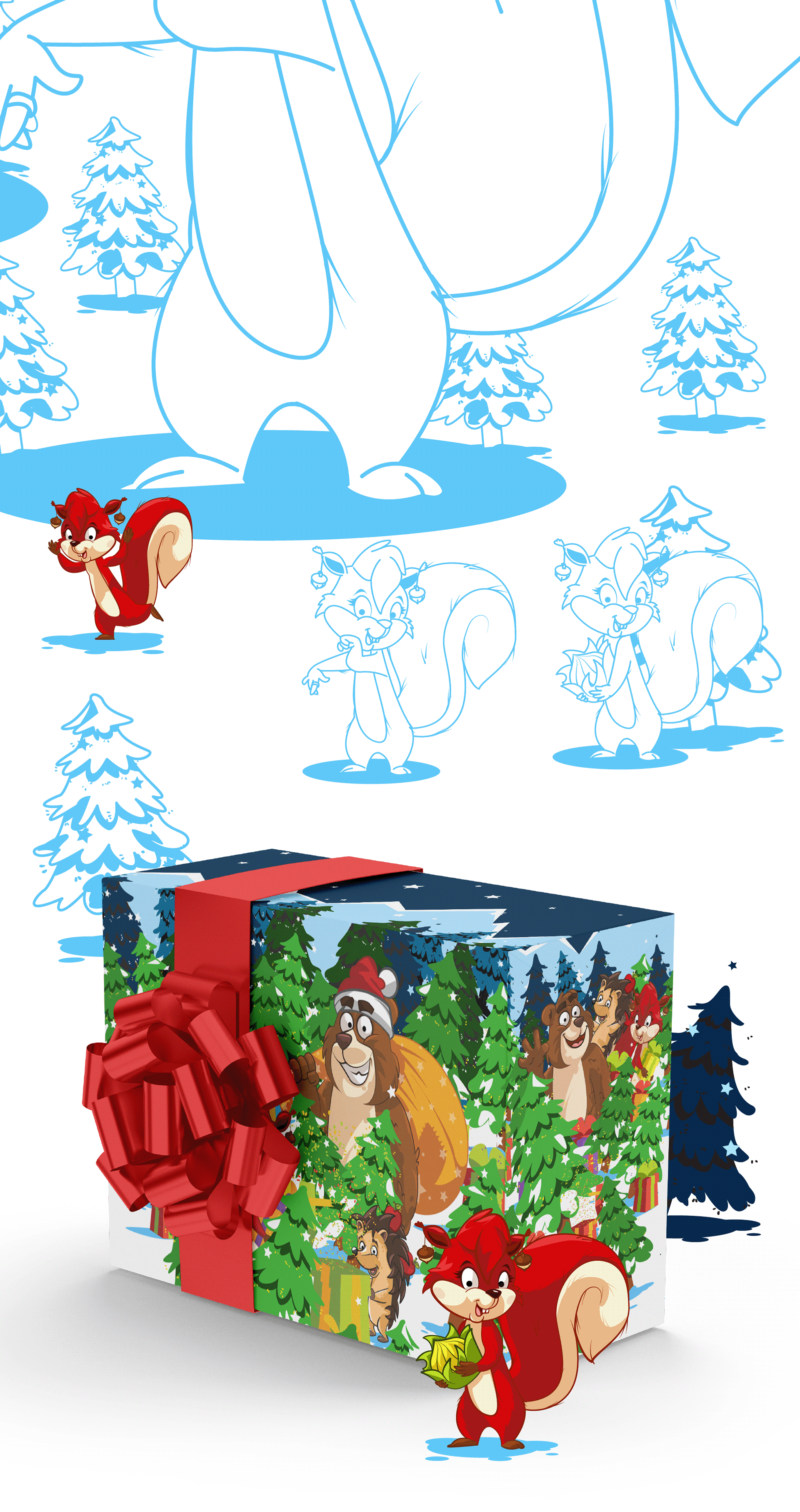 adobeillustrator animals cartoon Character vector vectorart (6).png