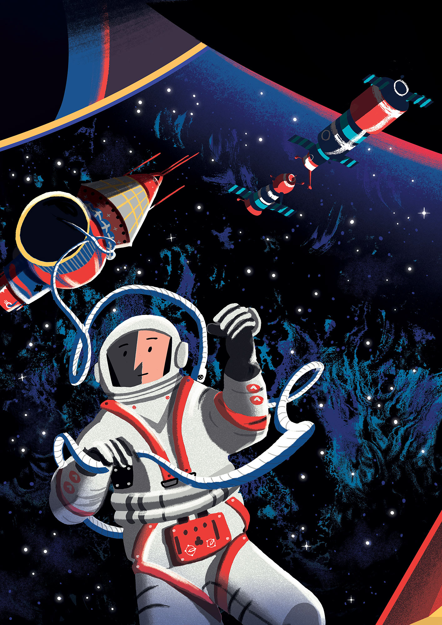 SPACE RACE nobrow concertina book publishing   picturebook ILLUSTRATIO (3).jpg