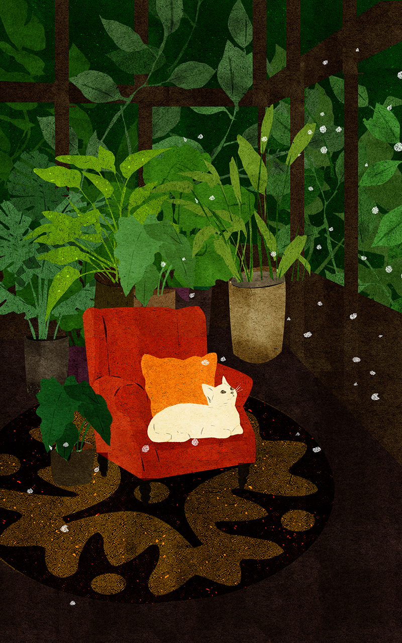 animal artwork cartoon Cat digital illustration Drawing  painting (7).jpg