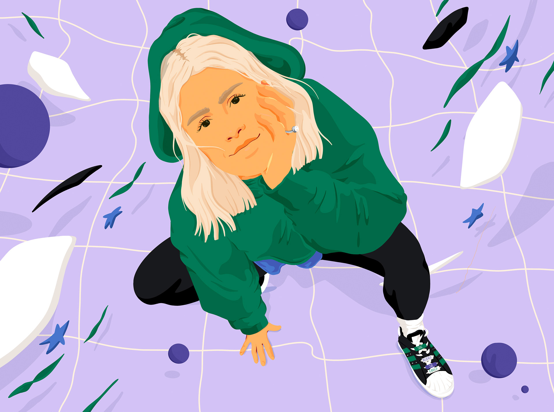 adidas adidas originals basketball Digital Art  digital illustration e.jpg